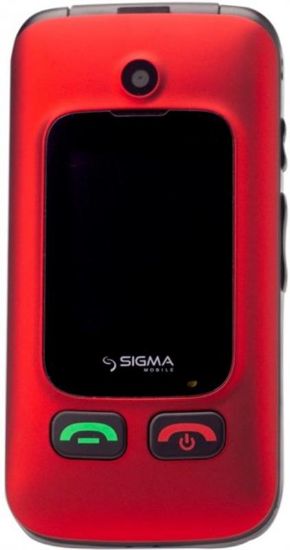  Зображення Мобiльний телефон Sigma mobile Comfort 50 Shell Dual Sim Black/Red (4827798212325) 