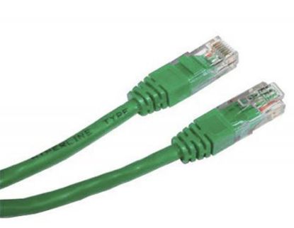  Зображення Патч-корд Cablexpert Cat.5e UTP RJ45 2.0m зелений (PP12-2M/G) 