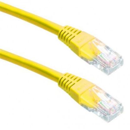  Зображення Патч-корд Cablexpert Cat.5e UTP RJ45 1m жовтий (PP12-1M/Y) 