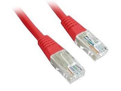  Зображення Патч-корд Cablexpert (PP12-1M/R) Cat.5e UTP RJ45 1m красный 