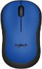  Зображення Миша бездротова Logitech M220 Silent Wireless Black/Blue (910-004879)) 