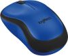  Зображення Миша бездротова Logitech M220 Silent Wireless Black/Blue (910-004879)) 