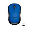  Зображення Миша бездротова Logitech M220 Silent Wireless Black/Blue (910-004879)) 