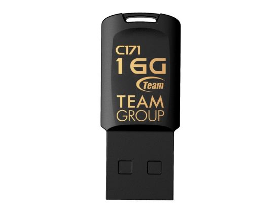  Зображення Флеш-накопичувач USB 16GB Team C171 Black (TC17116GB01) 