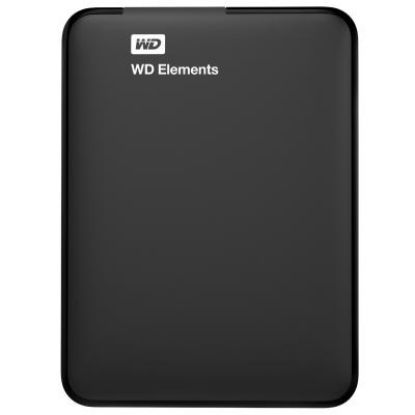  Зображення Портативний жорсткий диск WD 1TB USB 3.0 Elements Portable Black 