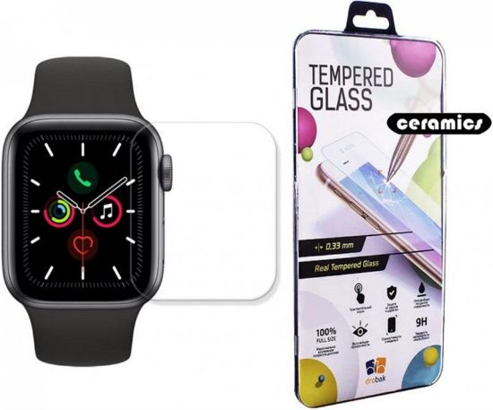  Зображення Плівка захисна Drobak Ceramics Apple Watch Series 5 44mm (2 шт) (313104) 