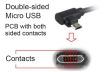  Зображення Кабель Cablexpert USB 2.0 - MicroUSB 5pin (CCB-USB2-AMmDM90-6) A-папа/B-папа, кутовий симетричний 1.8м) 