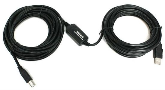  Зображення Кабель USB 2.0 Viewcon (VV013-10M)  AM/BM 10м) 