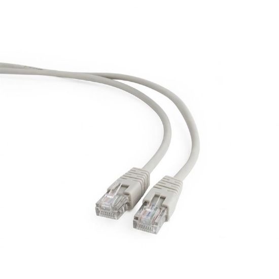  Зображення Патч-корд Cablexpert Cat.5e UTP RJ45 0.25m сірий (PP12-0.25M) 