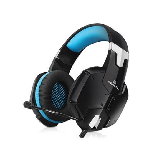  Зображення Гарнітура REAL-EL GDX-7500 Black/Blue 