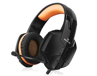  Зображення Гарнітура REAL-EL GDX-7700 Black/Orange  