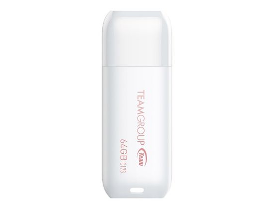  Зображення Флеш-накопичувач USB 64GB Team C173 Pearl White (TC17364GW01) 