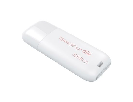  Зображення USB флеш накопичувач Team 32GB C173 Pearl White USB 2.0 (TC17332GW01) 