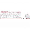  Зображення Комплект (клавiатура, миша) бездротовий Logitech MK240 White USB (920-008212) 