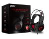  Зображення Гарнітура MSI DS502 Gaming Headset Black/Red 