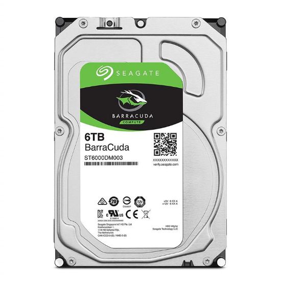  Зображення Накопичувач HDD SATA 6.0TB Seagate BarraCuda 256MB (ST6000DM003) 