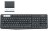  Зображення Клавіатура бездротова Logitech Wireless K375s Graphite (920-008184)) 