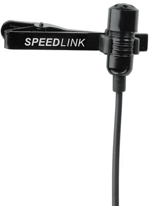  Зображення Мікрофон Speedlink SPES Clip-On Microphone Black (SL-8691-SBK-01) 