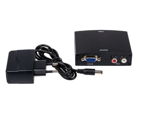  Зображення Конвертер Atcom HDMI to VGA V1009 (15272) 