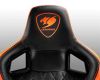  Зображення Крісло геймерське Cougar Armor S дихаюча екошкіра, сталевий каркас, чорний + помаранчевий  ) 