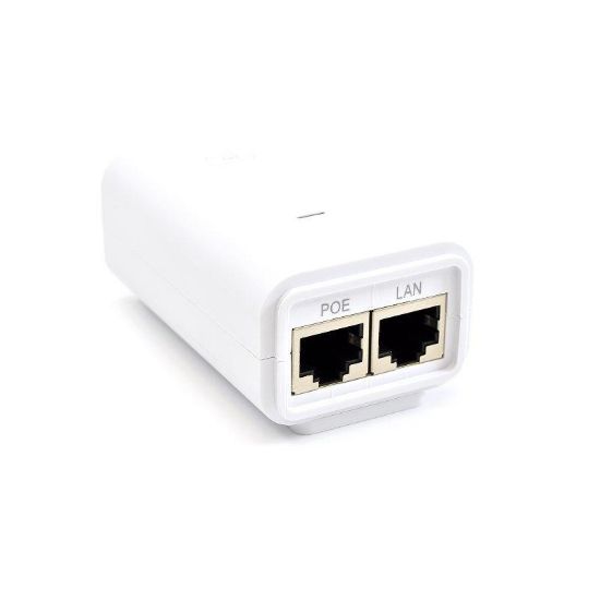  Зображення Iнжектор Ubiquiti POE-24-7W-G-WH (24V, 7W, Gigabit) 