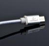  Зображення Кабель Cablexpert USB 2.0 - MicroUSB 5pin (CCB-mUSB2B-AMBM-6-S) A-папа/micro B-папа, 1.8 м, з опліткою і металевими роз'ємами Silver) 