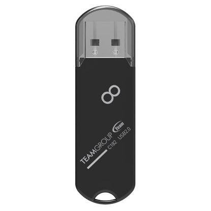  Зображення Флеш-накопичувач USB  8GB Team C182 Black (TC1828GB01) 