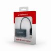  Зображення Кардридер Gembird USB Type-C to Extreme SD, microSD, MMC, RS-MMC, SD (UHB-OTG-01) 0.15м Black 