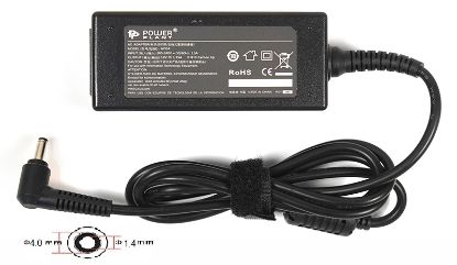  Зображення Блок живлення до ноутбуку PowerPlant ASUS 220V, 33W, 19V, 1.75A (4.0*1.35mm) (AS33F4014) 