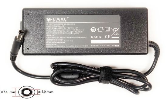  Зображення Блок живлення до ноутбуку PowerPlant DELL 220V, 19.5V 130W 6.7A (7.4*5.0) (DL130G7450) 