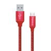  Зображення Кабель 1m USB 2.0 (AM/Micro USB) ColorWay (CW-CBUM002-RD)  Red 