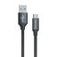  Зображення Кабель 1m USB 2.0 (AM/Micro USB) ColorWay (CW-CBUM002-BK) 2.1А Black 