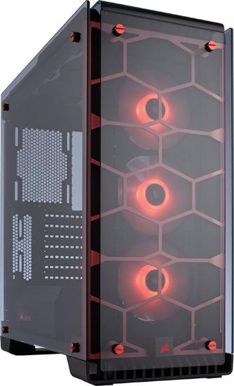  Зображення Корпус Corsair Crystal 570X RGB Red (CC-9011111-WW) 