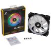  Зображення Corsair LL Series, LL140 RGB, 140mm Dual Light Loop RGB LED PWM Fan, Single Pack, EAN:0843591032445 