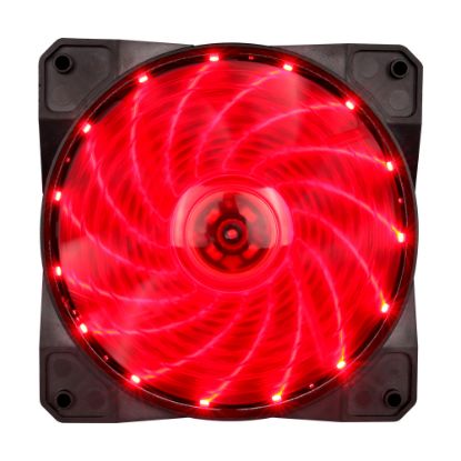  Зображення Вентилятор 1stPlayer A1-15LED Red bulk; 120х120х25мм, 4-pin 