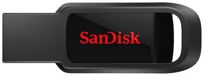  Зображення USB Flash 64GB USB 2.0 SanDisk Cruzer Spark (SDCZ61-064G-G35) Black/Red 