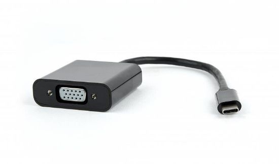  Зображення Адаптер Cablexpert AB-CM-VGAF-01 перехідник USB Type-C на VGA ) 