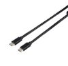  Зображення Кабель 0.8m USB Type-C - Type-C, Black 