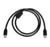  Зображення Кабель 0.8m USB Type-C - Type-C, Black 