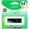  Зображення USB флеш накопичувач Apacer 64GB AH336 Black USB 2.0 (AP64GAH336B-1) 