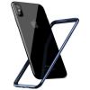  Зображення Бампер Baseus Hard And Soft Border для Apple iPhone X/XS Dark Blue (FRAPIPHX-15) 