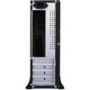  Зображення Корпус Logicpower S608 BK 400W Slim, 8см, 2хUSB2.0, Black 