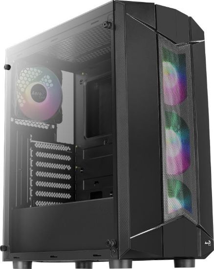  Зображення Корпус AeroCool Sentinel (Sentinel-G-BK-v1) Black без БЖ 