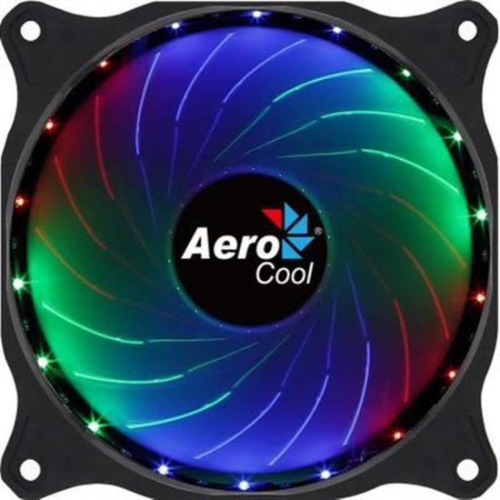  Зображення Вентилятор AeroCool Cosmo 12 FRGB Molex, 120х120х25 мм 