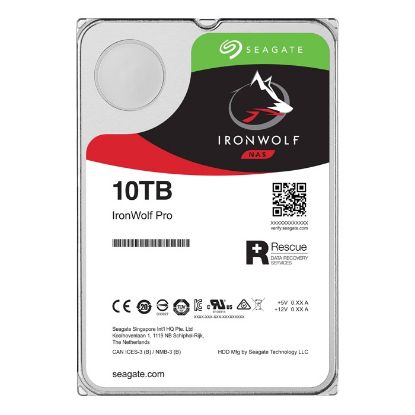  Зображення Жорсткий диск 3.5" 10TB Seagate IronWolf Pro NAS   7200rpm, SATA 3, 256MB  (ST10000NE0008)) 