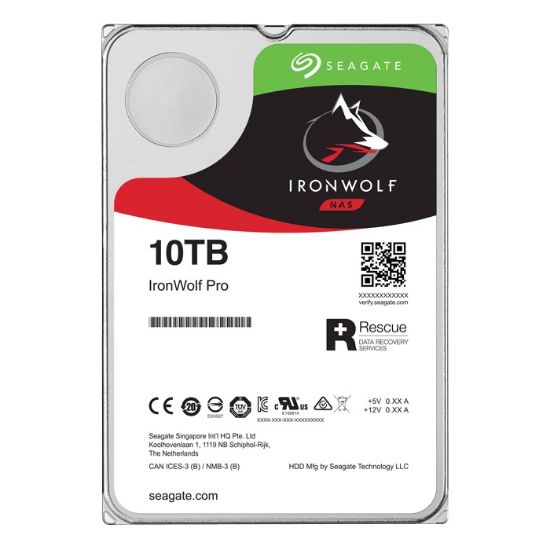  Зображення Жорсткий диск 3.5" 10TB Seagate IronWolf Pro NAS   7200rpm, SATA 3, 256MB  (ST10000NE0008)) 