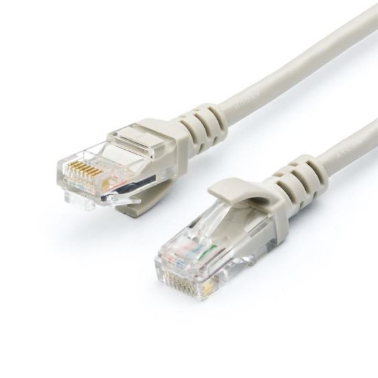  Зображення Патч-корд Atcom Geplink Cat.5e 26AWG, UTP RJ45 3m, сірий (GL8003) 