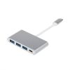  Зображення Адаптер Atcom USB-C to 3хUSB3.0 + USB-C 0.1m 