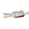  Зображення Конектор RJ-45 Cablexpert LC-PTF-01/10,  модульна вилка 8P8C  позолочені контакти (10 ШТ)) 