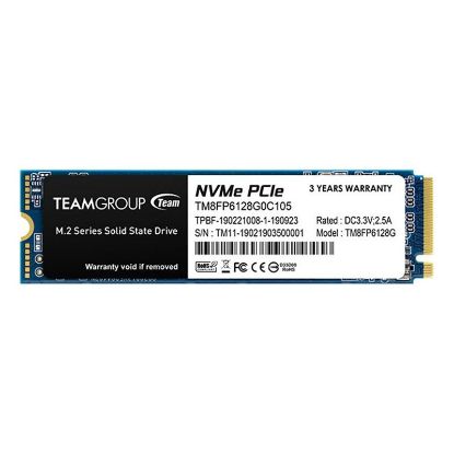  Зображення Накопичувач SSD 128GB Team MP33 M.2 2280 PCIe 3.0 x4 3D TLC (TM8FP6128G0C101) 